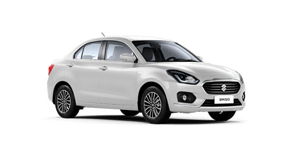 Image of standard Dzire 