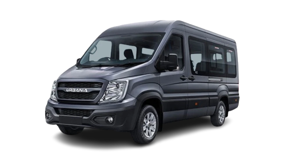 Tour van exterior