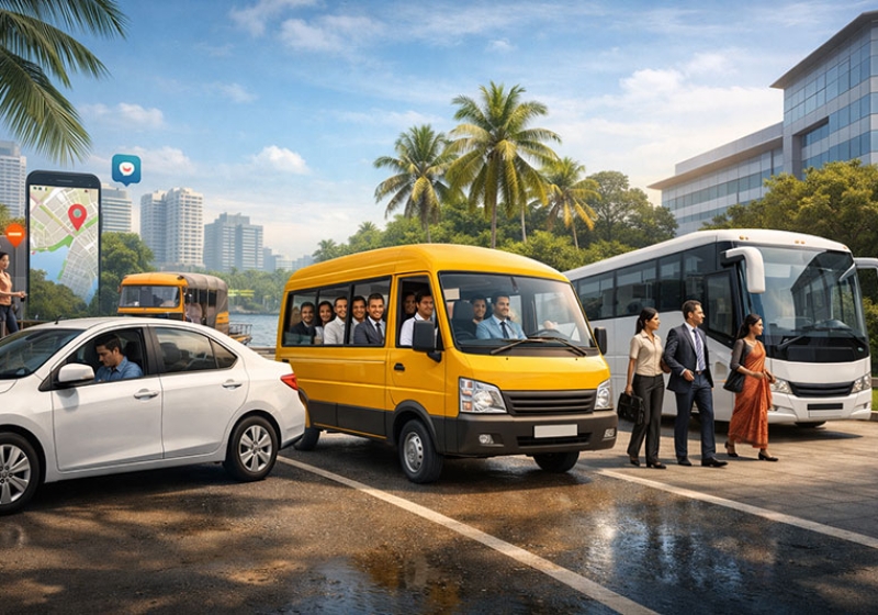 Uber vs Ola vs Dedicated Fleet: Employee Transportation in Kerala Compared Image