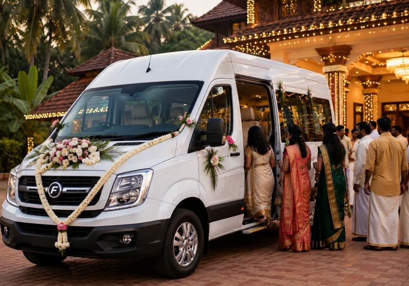 How Do You Book an Urbania for a Kerala Wedding? Image